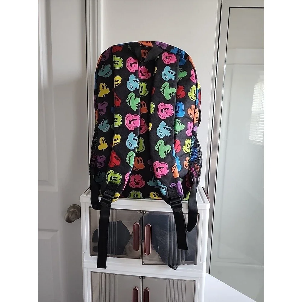 Disneyland Resort Park EXCLUSIVE BACKPACK Rainbow MICKEY MOUSE FACE